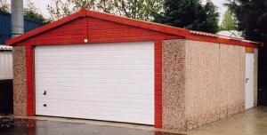 Concrete Clayton Standard Double Apex Garage