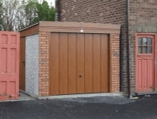 Concrete Woodthorpe Pent Garage