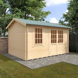 Timber Henley 44mm Log Cabin