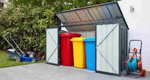 Metal Globel Bin Store